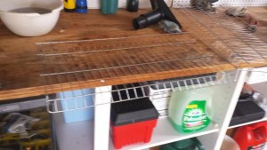  wire shelves