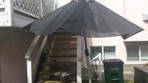  black  umbrella