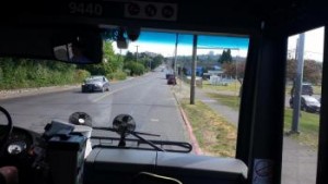 front bus window